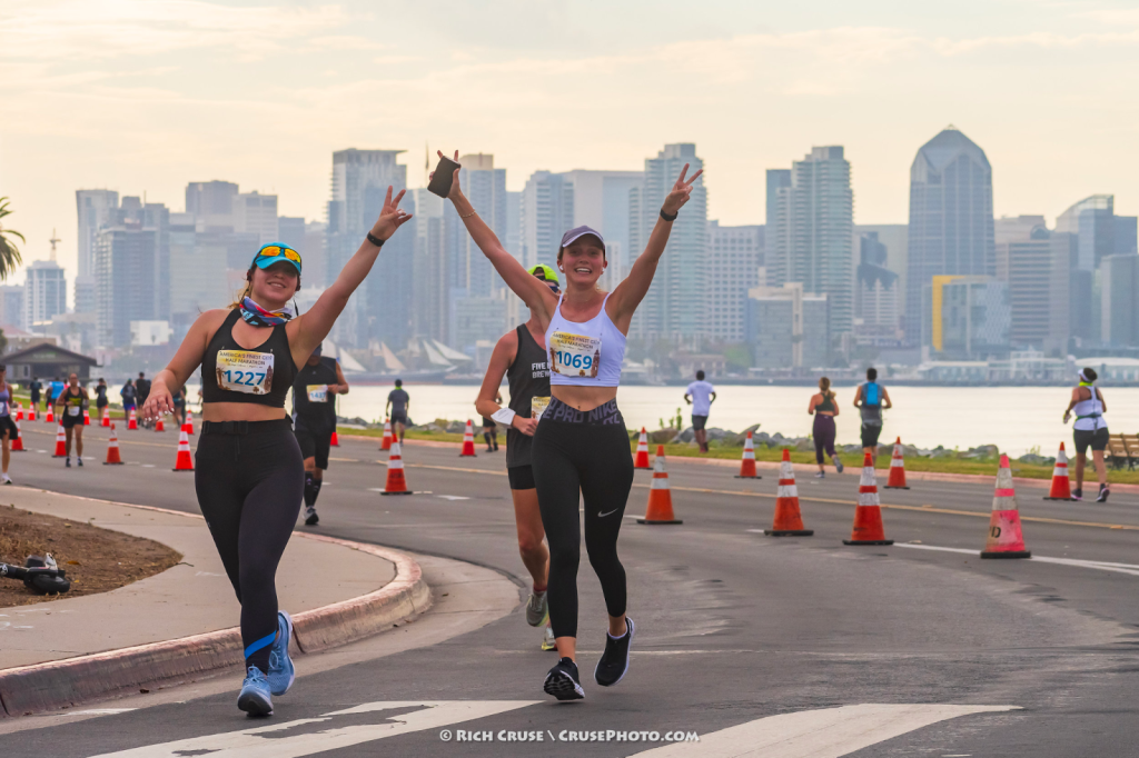 One of the more scenic San Diego half marathons.