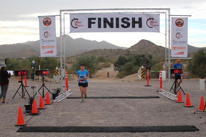 Estrella Mountain Trail Fest Half Marathon, 10k, & 5k course in Goodyear, AZ