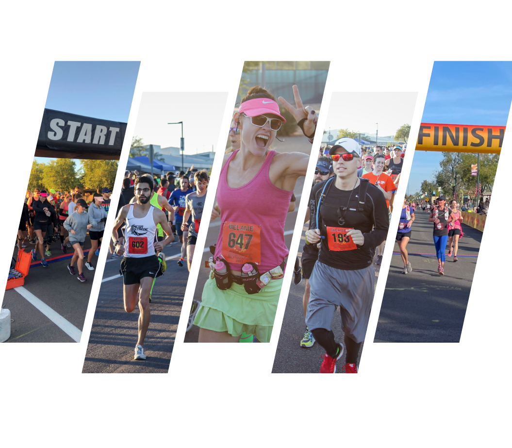 Gilbert Half Marathon, 10k, & 5k course in Gilbert, AZ