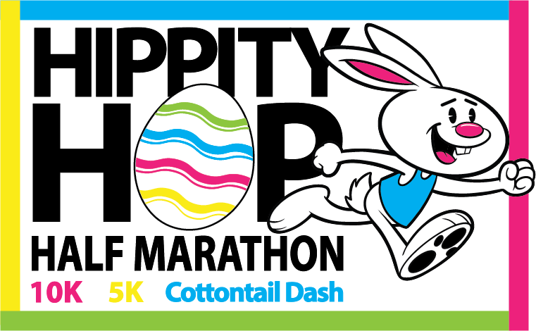 Hippity Hop Half Marathon, 10k, & 5k course in Peoria, AZ