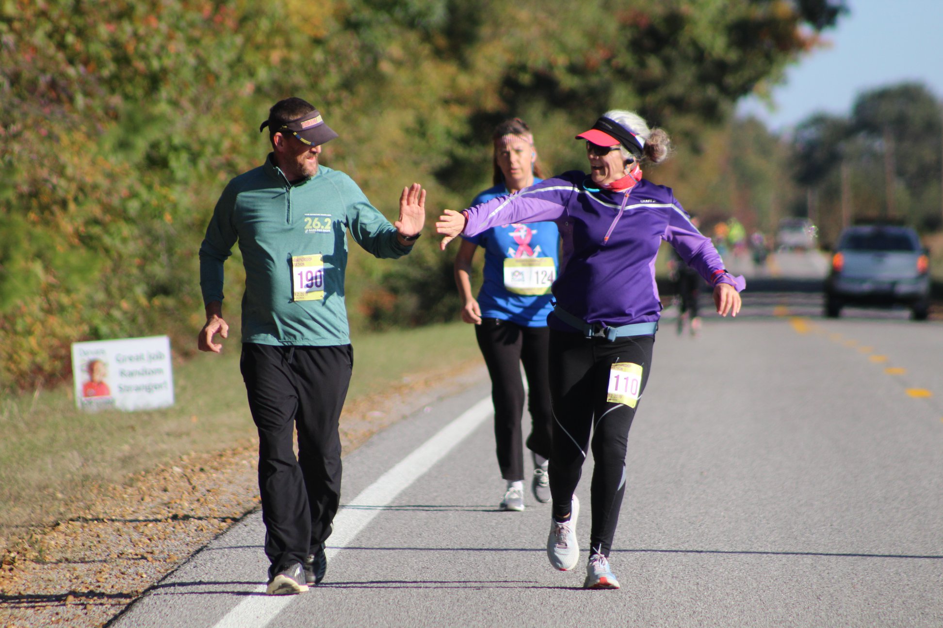 Mid-South Races for Hope Marathon, Half Marathon, & 5k course in Wynne, AR