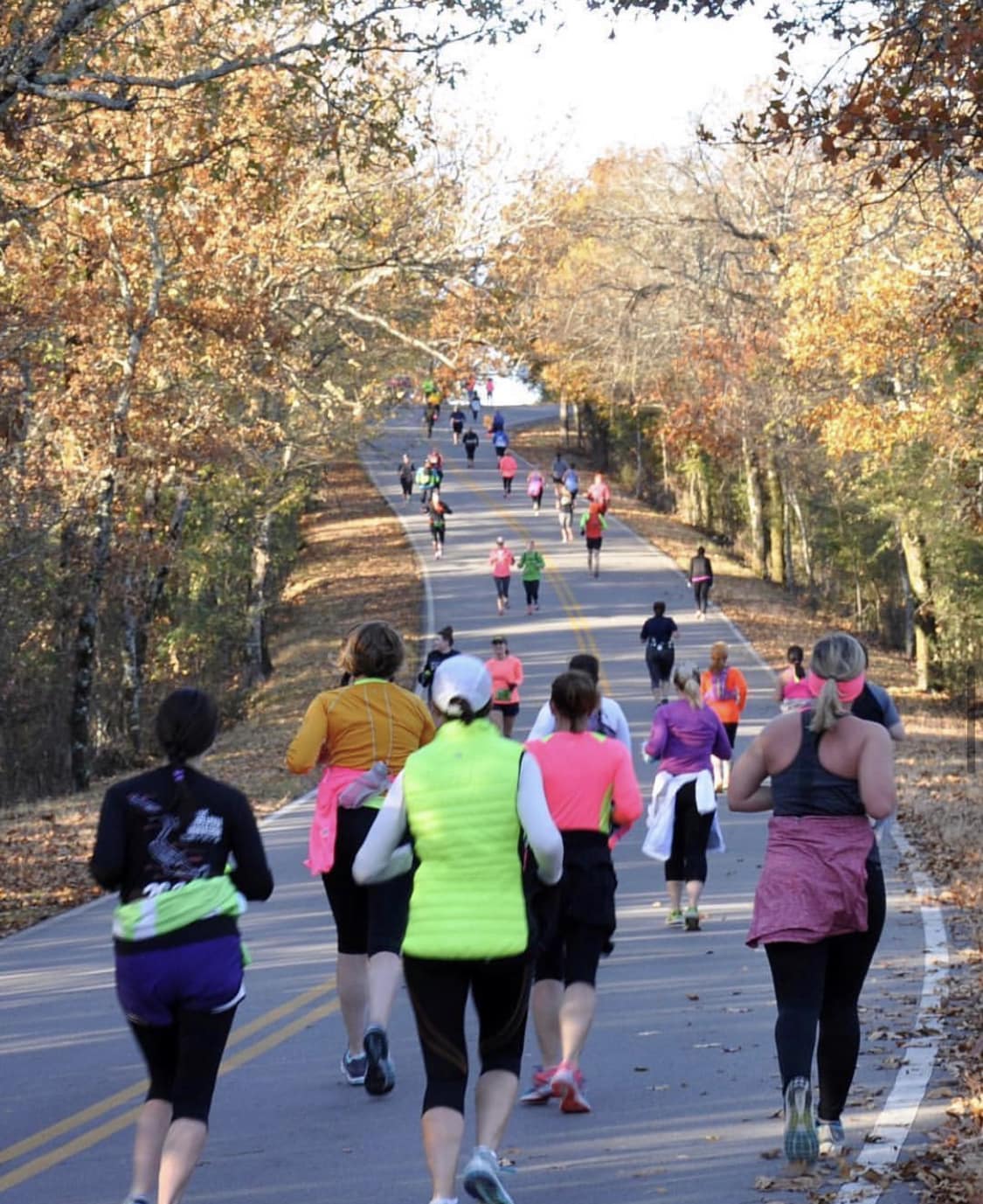 Spa Running Festival Half Marathon, 10k, & 5k course in Hot Springs, Arkansas