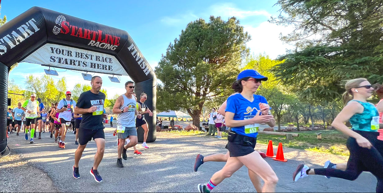 Vintage Run/Walk Half Marathon, 10k, 5k, & 2 Mile course in Cottonwood, AZ