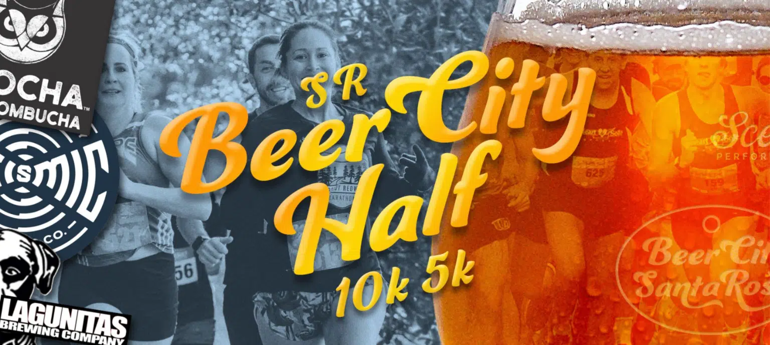 Beer City Half Marathon, 10k, & 5k in Santa Rosa, CA