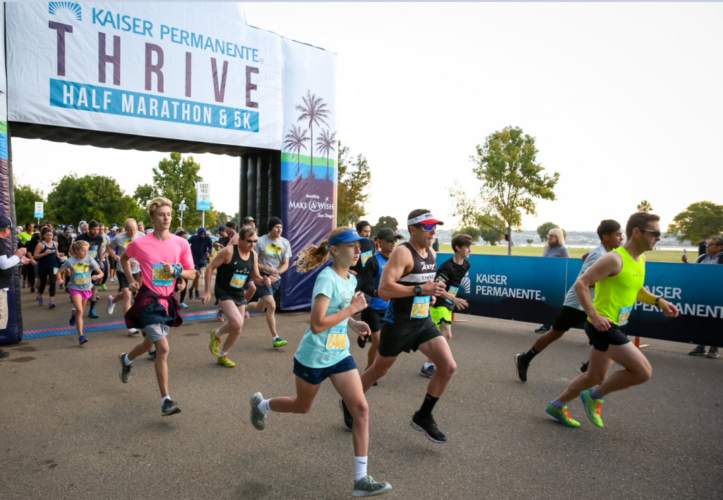 Kaiser Permanente Thrive Half Marathon & 5K in San Diego, CA