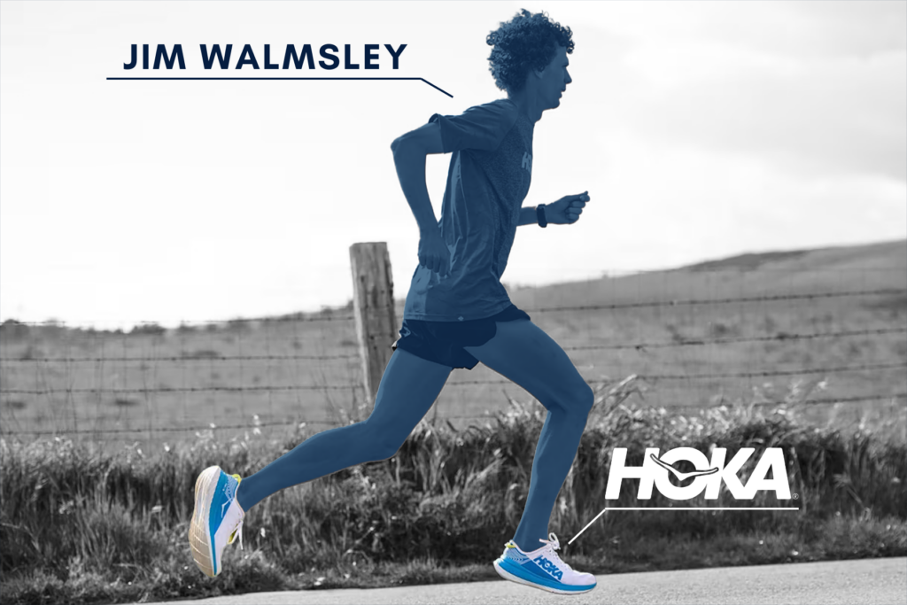 Jim Walmalsey is a Hoka athlete.