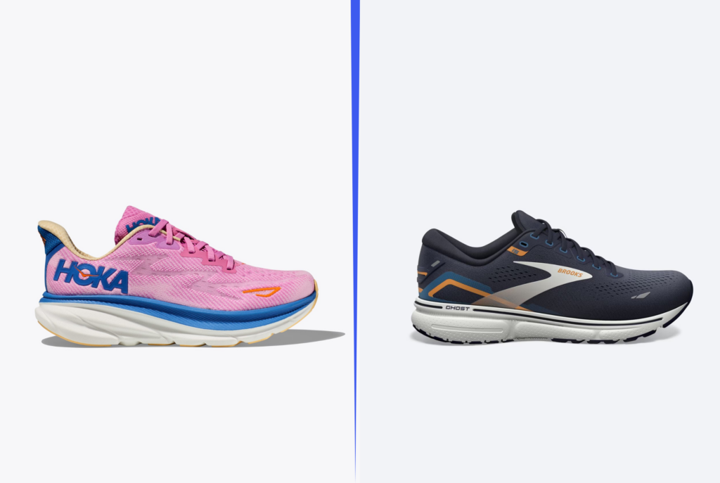 Hoka vs. Brooks: Cushioning, compared