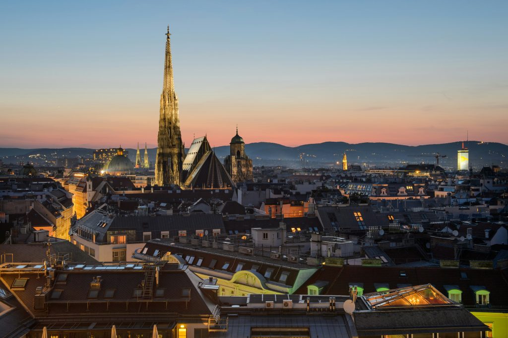 Vienna, home to the Vienna Half Marathon, one of the best half marathons in Europe.