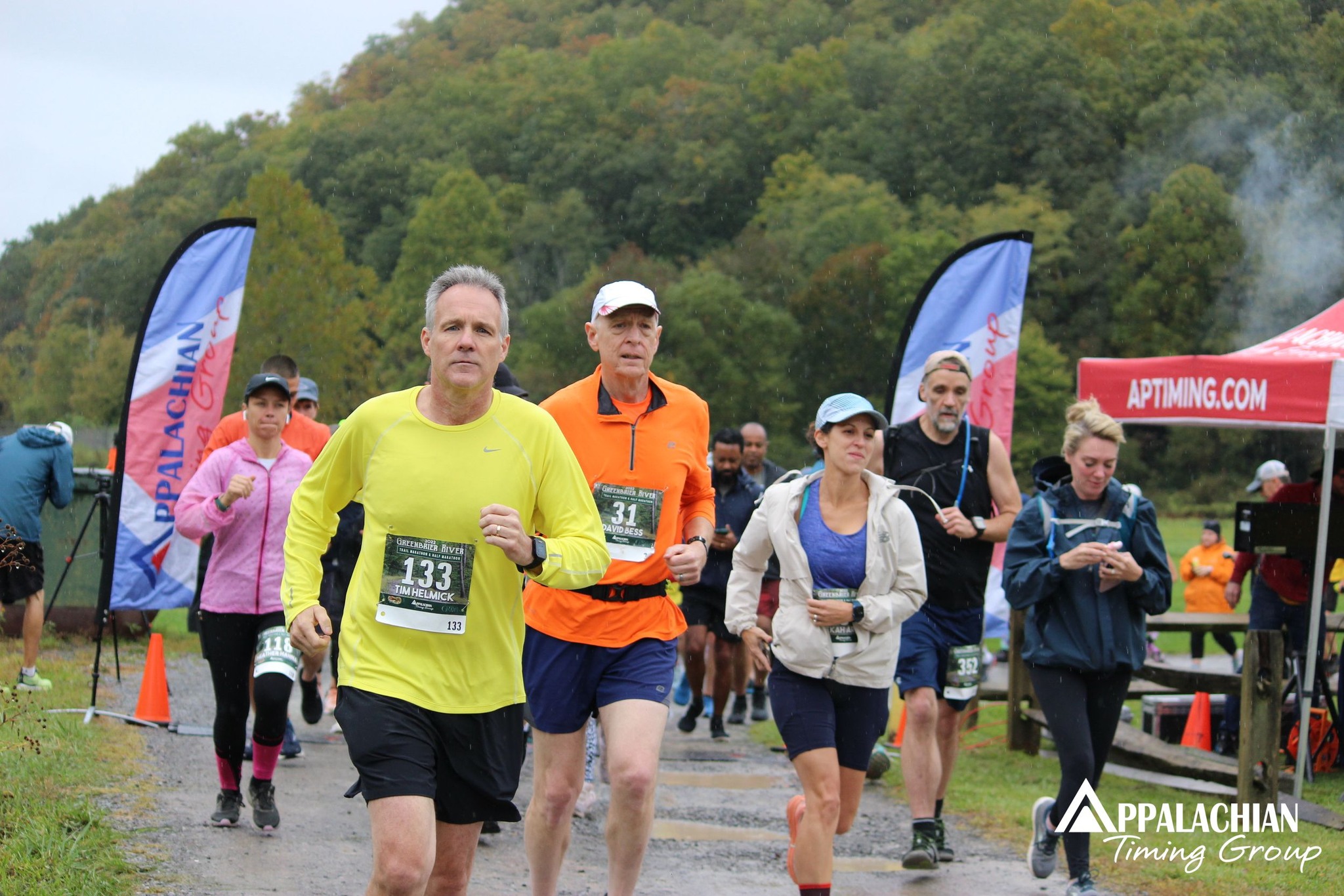 Greenbrier River Trail Marathon in Cass, WV