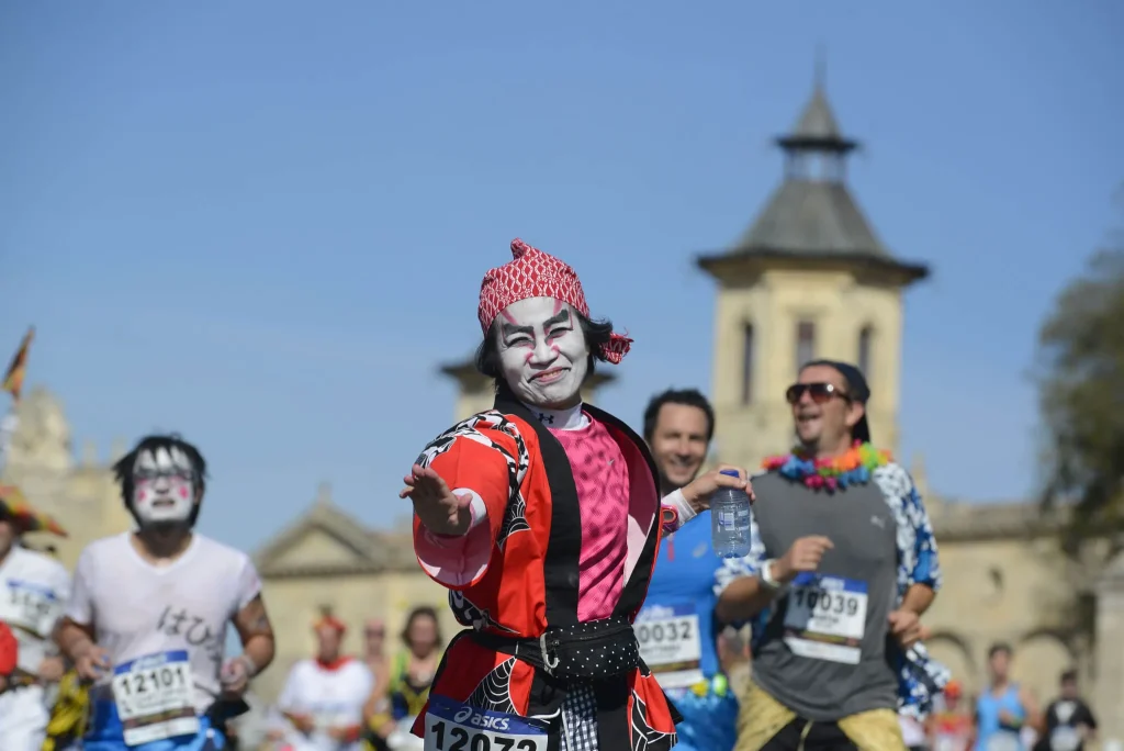 Le Marathon du Medoc in Bordeaux, France 