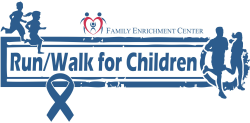 Run & Walk for Children Half Marathon & 5k Logo