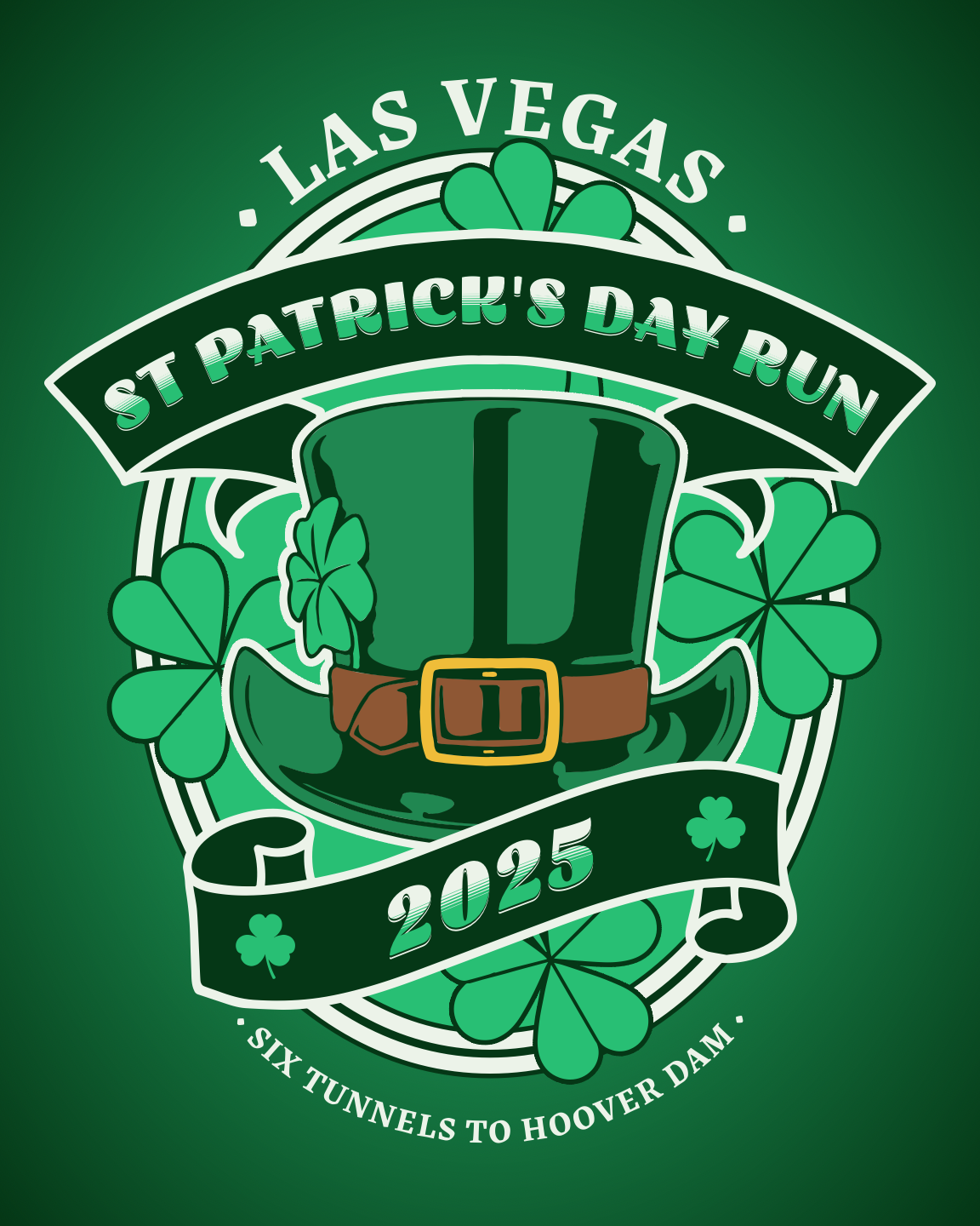 St. Patrick's Day Half Marathon 12k & 5k logo