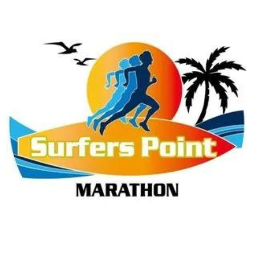 Surfers Point Marathon Half Marathon 10k & 5k logo