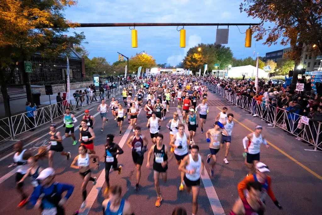 The Angel Mile at the Nationwide Children's Hospital Columbus Marathon