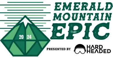 Emerald Mountain Epic Marathon & Half Marathon logo