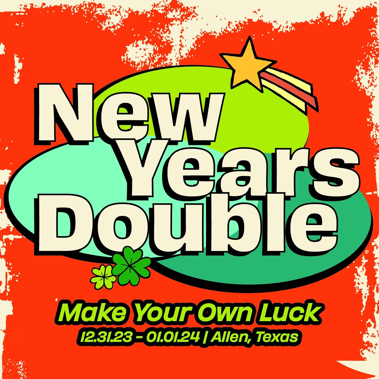 New Years Double Marathon Half Marathon & 5k logo