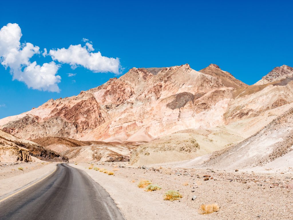 The Death Valley National Park in Nevada, USA