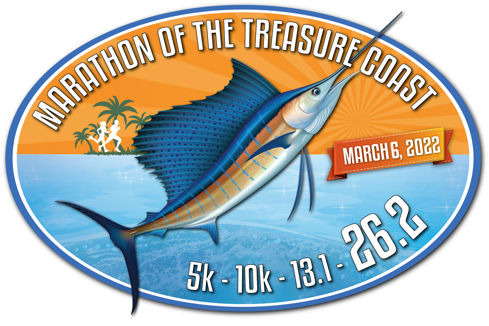 Marathon of the Treasure Coast Logo