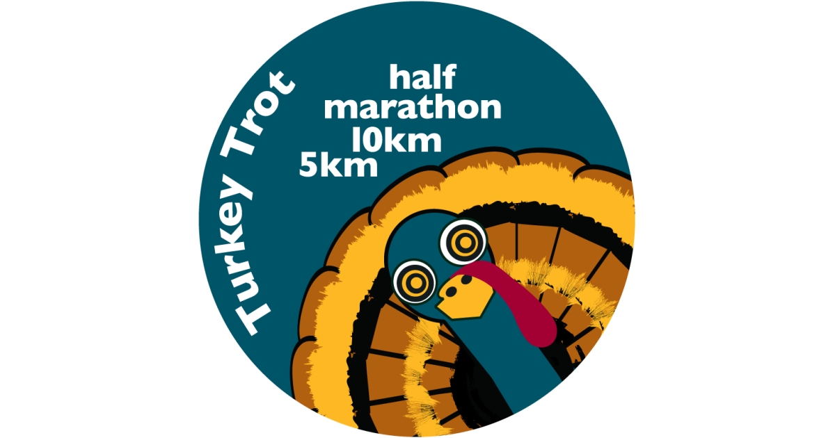 Zoom Turkey Trot Half Marathon 10k & 5k logo