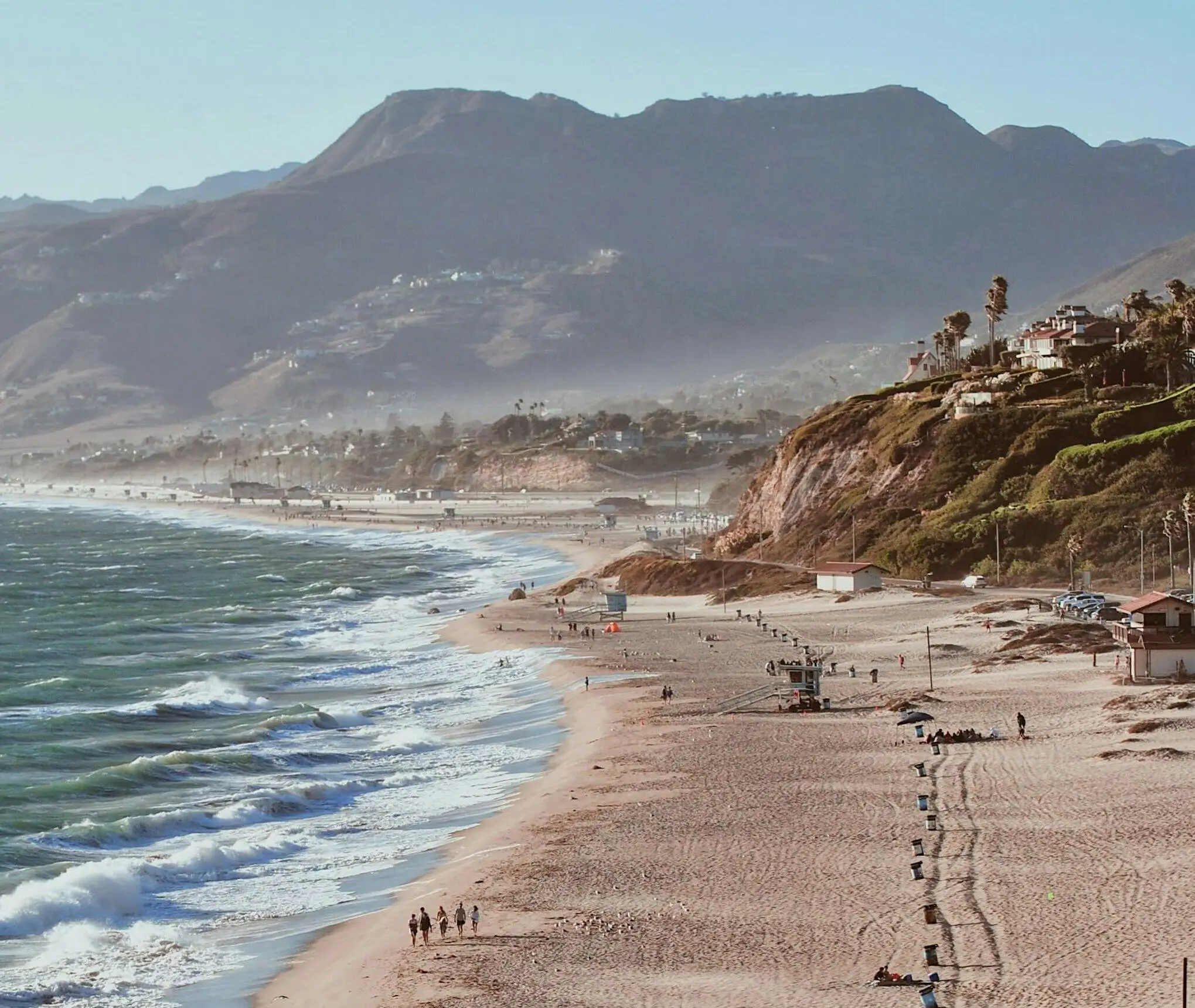 The Malibu Moves coastline